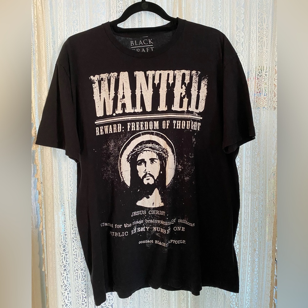 Blackcraft Cult Wanted Poster Tee